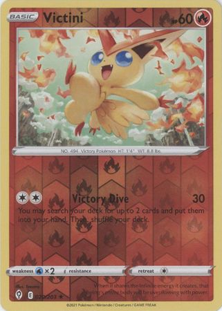 Victini 020/203 Reverse Holo-Kantocards