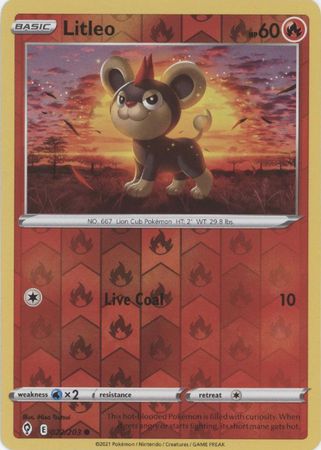 Litleo 022/203 Reverse Holo-Kantocards