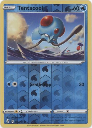 Tentacool 026/203 Reverse Holo-Kantocards