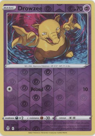 Drowzee 061/203 Reverse Holo-Kantocards