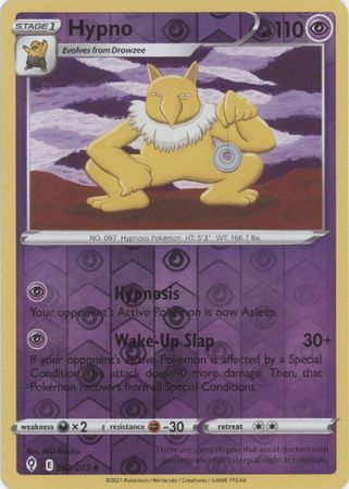 Hypno 062/203 Reverse Holo-Kantocards