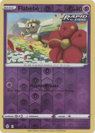 Flabébé 071/203 Reverse Holo-Kantocards