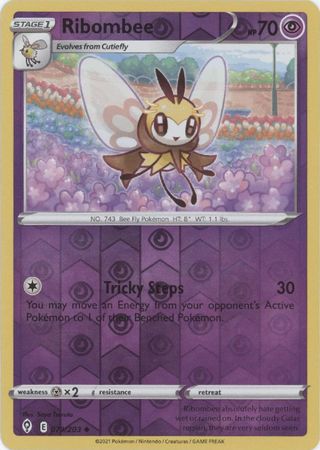 Ribombee 079/203 Reverse Holo-Kantocards