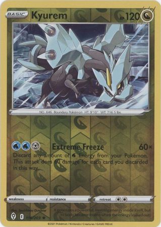Kyurem 116/203 Reverse Holo-Kantocards