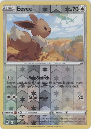 Eevee 125/203 Reverse Holo-Kantocards