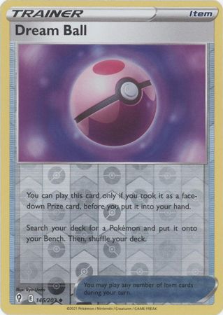 Dream Ball 146/203 Reverse Holo-Kantocards