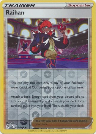 Raihan 152/203 Reverse Holo-Kantocards