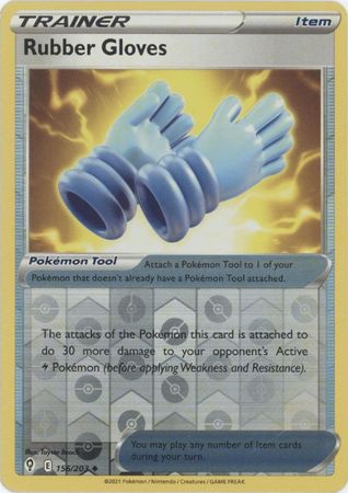 Rubber Gloves 156/203 Reverse Holo-Kantocards
