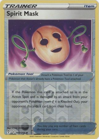 Spirit Mask 160/203 Reverse Holo-Kantocards