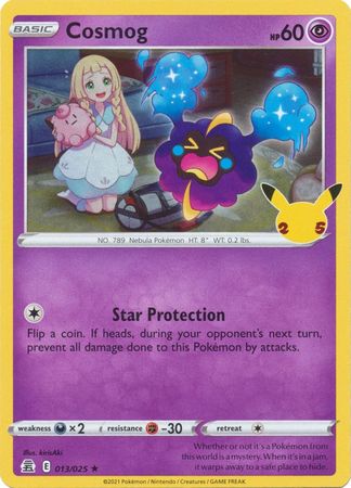 Cosmog 013/025 Holo-Kantocards