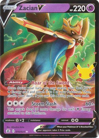Zacian V 016/025 - Español-Kantocards