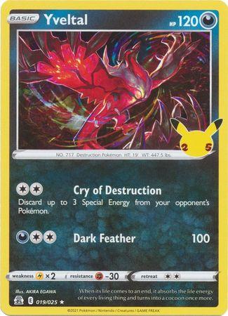 Yveltal 019/025 Holo - Español-Kantocards