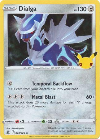 Dialga 020/025 Holo - Español-Kantocards