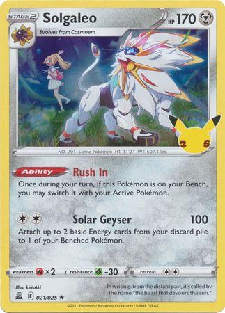 Solgaleo 021/025 Holo - Español-Kantocards