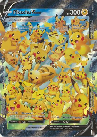 Pikachu V - Union (Jumbo)-Kantocards