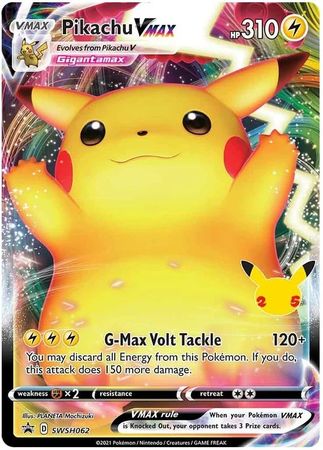 Pikachu VMAX SWSH062-Kantocards