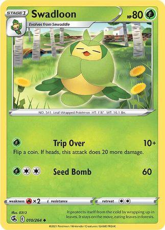 Swadloon 010/264 - Reverse Holo-Kantocards