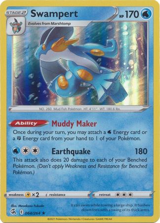 Swampert - Holo 064/264-Kantocards
