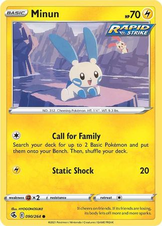 Minun 090/264-Kantocards