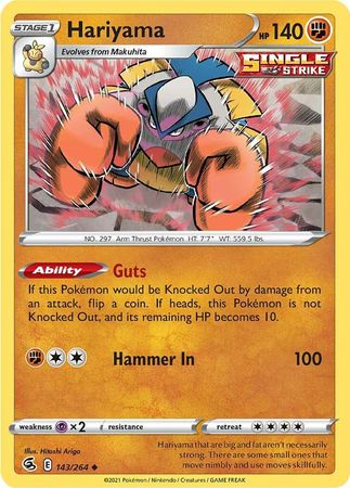 Hariyama 143/264-Kantocards