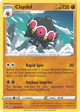 Claydol 145/264-Kantocards