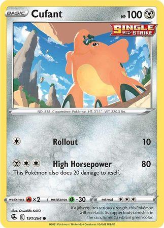 Cufant 191/264 - Reverse Holo-Kantocards