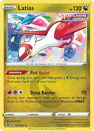 Latias 193/264-Kantocards