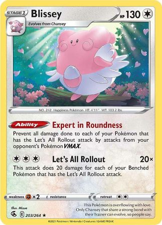 Blissey 203/264-Kantocards