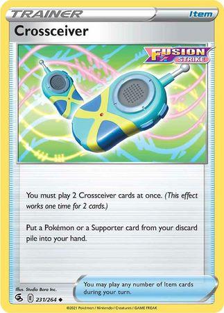 Crossceiver 231/264 - Reverse Holo-Kantocards