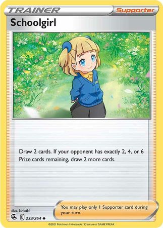 Schoolgirl 239/264-Kantocards