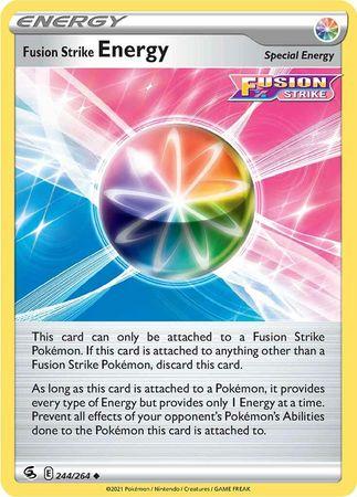 Fusion Strike Energy 244/264 - Reverse Holo-Kantocards