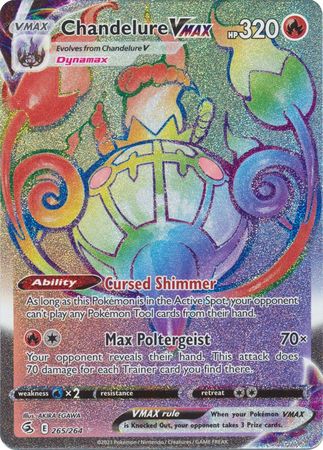 Chandelure VMAX 265/264-Kantocards