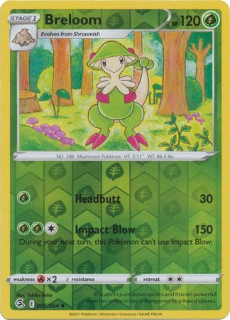 Breloom 005/264 - Reverse Holo-Kantocards