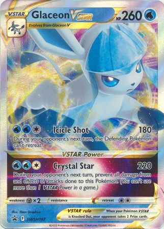 Glaceon Vstar - SWSH197 - JUMBO-Kantocards