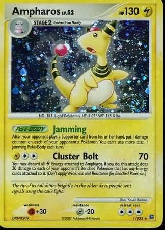 Ampharos 1/132-Kantocards