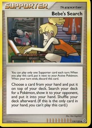 Bebe's Search 119/132-Kantocards