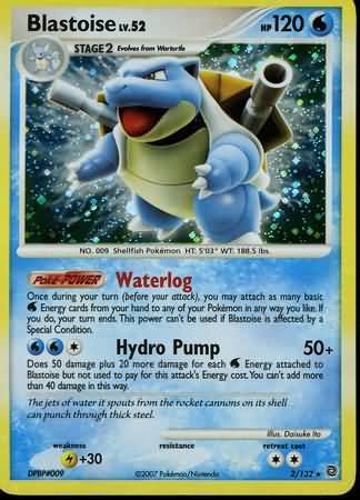 Blastoise 2/132-Kantocards