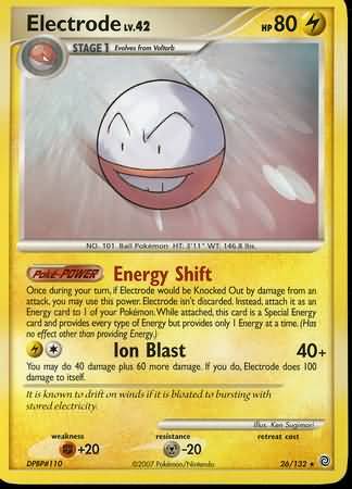 Electrode 26/132-Kantocards