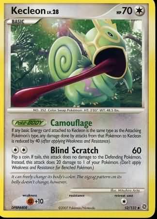 Kecleon 52/132-Kantocards