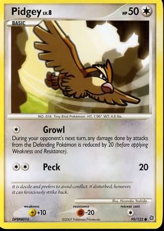 Pidgey 99/132-Kantocards