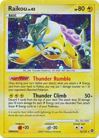 Raikou 16/132-Kantocards