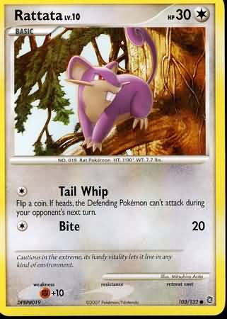 Rattata 103/132-Kantocards