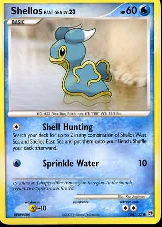 Shellos East Sea 106/132-Kantocards