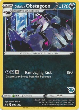 Galarian Obstagoon SWSH193-Kantocards