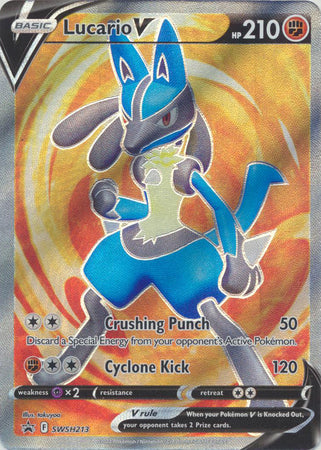 Lucario V SWSH213 - Español-Kantocards