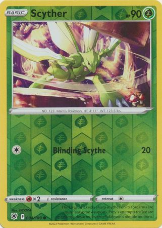 Scyther 004/189 Reverse Holo-Kantocards