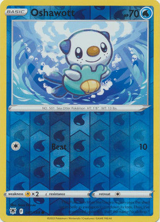 Oshawott 041/189 Reverse Holo-Kantocards