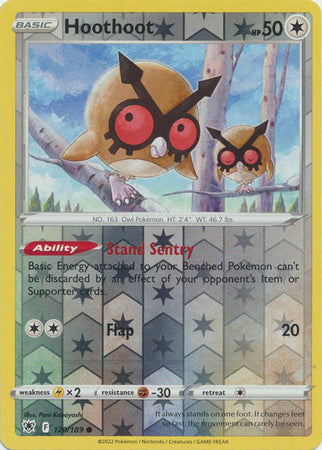 Hoothoot 120/189 Reverse Holo-Kantocards