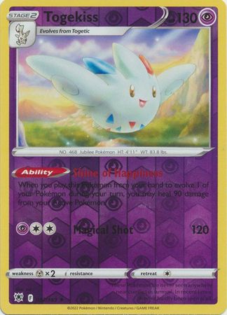 Togekiss 057/189 Reverse Holo-Kantocards