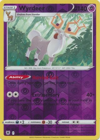 Wyrdeer 069/189 Reverse Holo-Kantocards